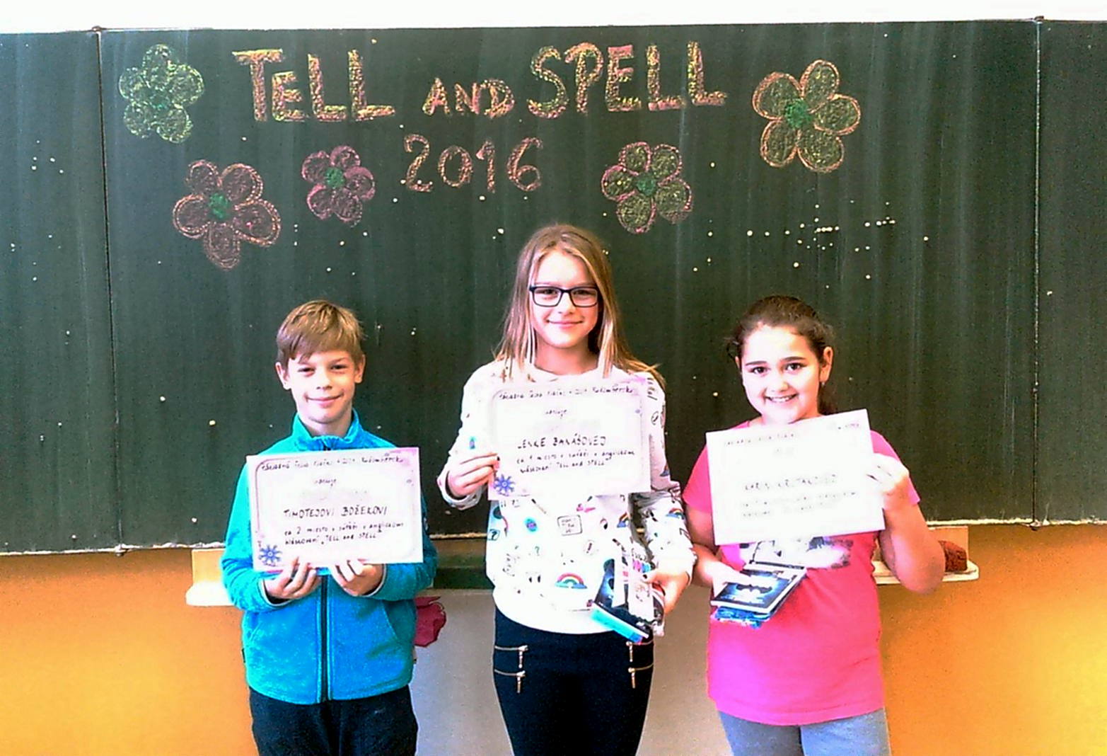TELL and SPELL 2016 1